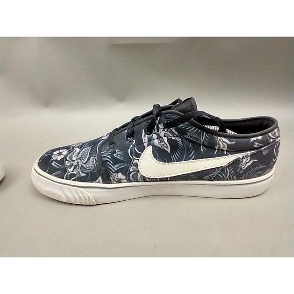 Nike Toki Low Men's 11 Shoes Black Pink White Floral Trainer Skateboard Sneakers - Picture 11 of 12